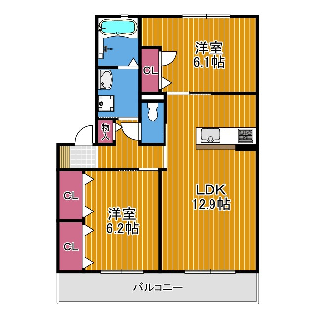 ファミネスの間取り