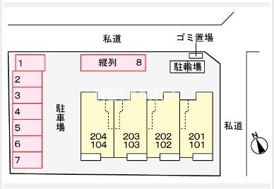メゾン未来の区画図