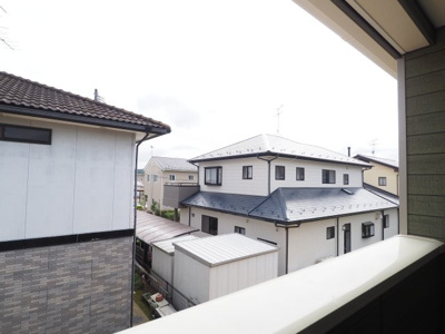 【展望】 | Cradle garden　伊達市保原町西町第6　2号棟 | ★内覧予約でブランド米2kg★