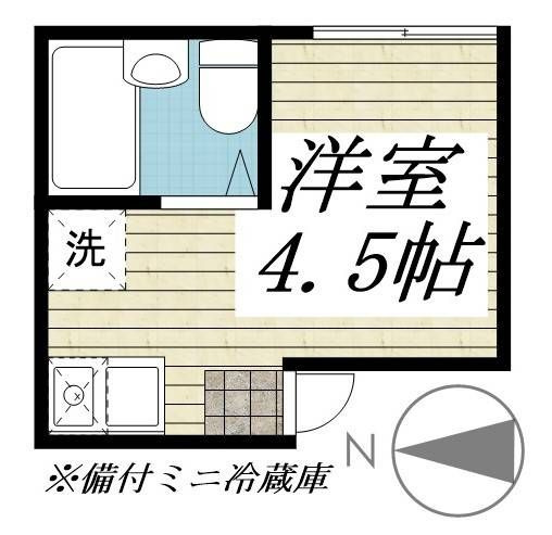 リプロンビギン三軒茶屋Ⅱの間取り