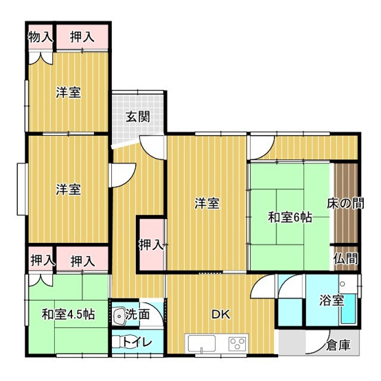 【間取り】 | 平生・桜町