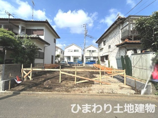 【外観】 | 座間市ひばりが丘2丁目  1号棟 15期 | 販売現地　2026年12月完成予定