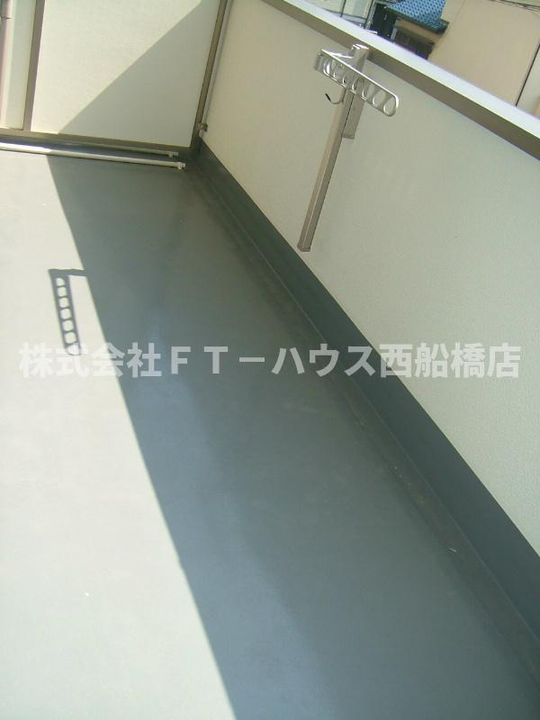 パーチェ宮原のバルコニー