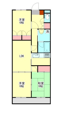 シャトー美堀台の間取り