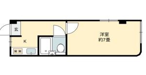 アルテ鈴蘭台の間取り