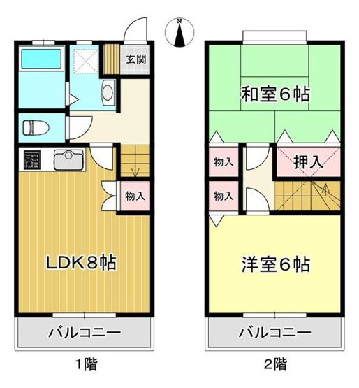 【間取り】 | メゾン本町