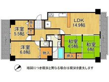 【間取り】 | ☆グランドヒル西宮高座台マンションＡ棟