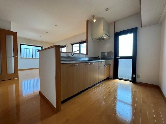 熊本市北区弓削５丁目の賃貸マンションのキッチン