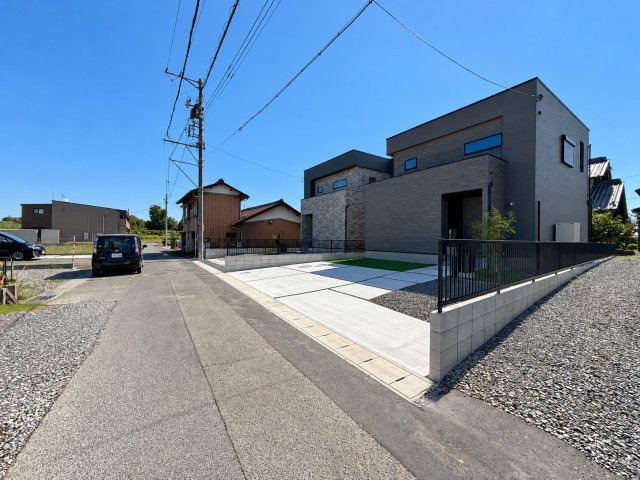 タマタウン　瑞穂市古橋（穂積南小）　全２区画分譲の前面道路含む現地写真|■前面道路　■ヤマダ不動産　株式会社リライフ　
■夢のマイホーム購入をフルサポートします！