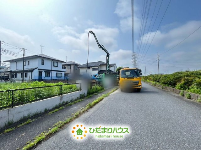 杉戸町杉戸第2　新築一戸建て　リーブルガーデンの前面道路含む現地写真|2026/07/17　撮影