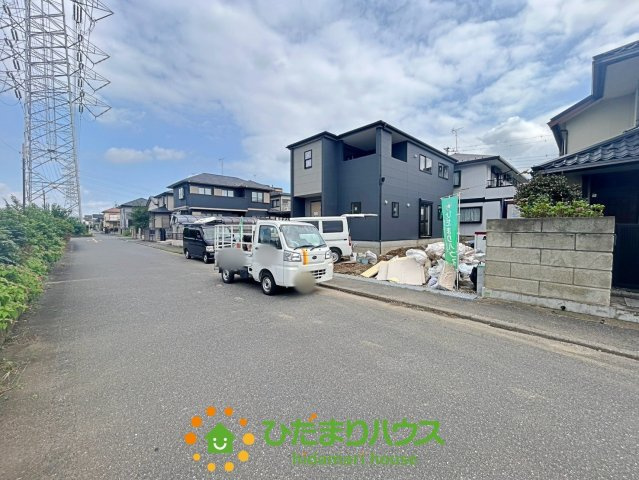 杉戸町杉戸第2　新築一戸建て　リーブルガーデンの前面道路含む現地写真|2026/09/18　撮影