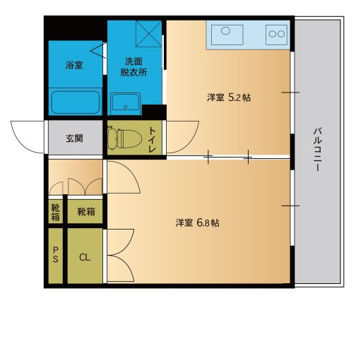 チコハウスの間取り