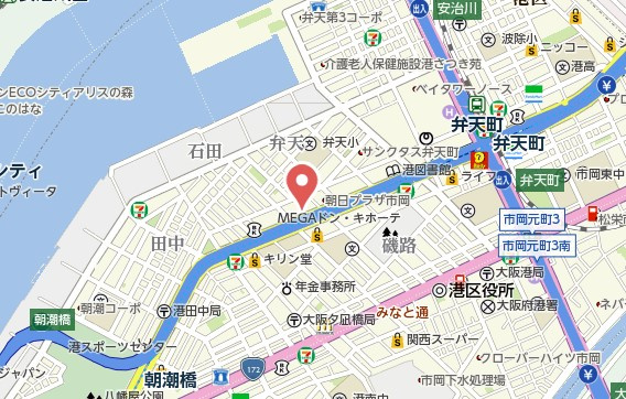 【地図】 | プレジオ弁天町