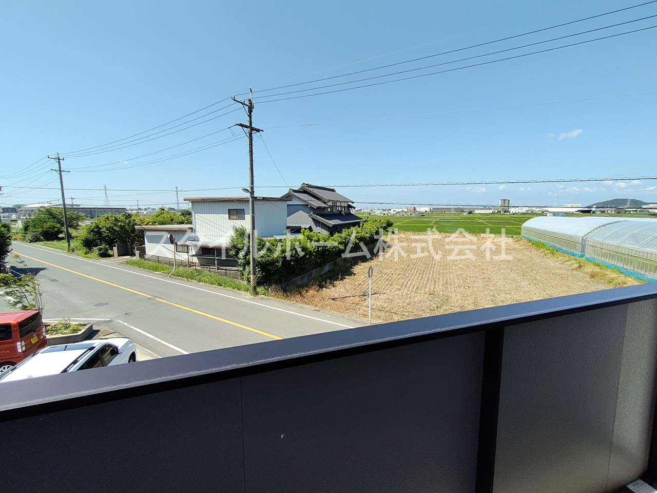 ヴィルヌーブ野路の展望|同建物内別部屋の写真です。