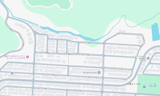 西宮市名塩さくら台　第1期　新築一戸建ての地図