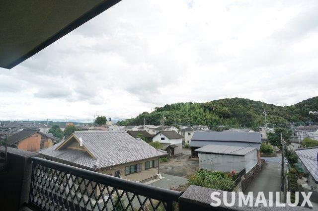 熊本市東区戸島５丁目のアパートの展望