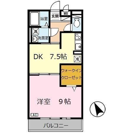 サンテ・レザンジュ　A棟の間取り