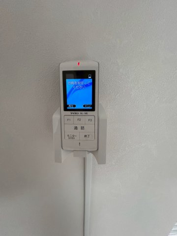 渦ヶ森コーポ18号館の防犯設備|インターホンモニター付きです。