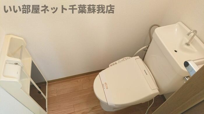 ビレッジ・JunAB　Bのトイレ|シンプルで使いやすいトイレです