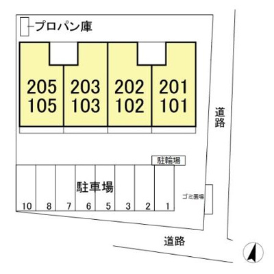 【区画図】 | グランドール吉田