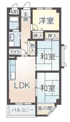 【間取り】 | メゾンソレイユ