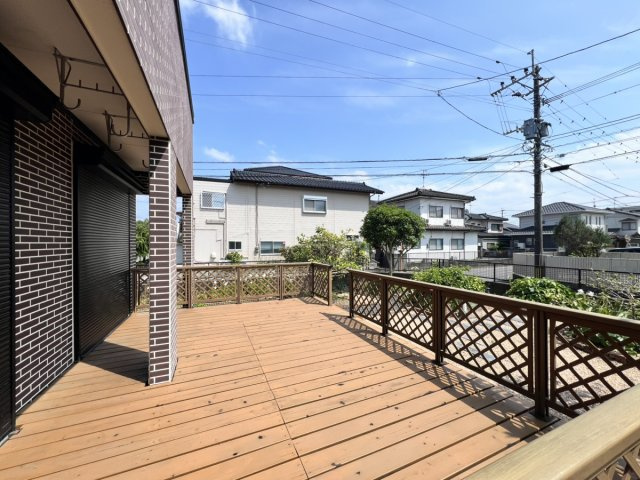 ☆★☆完成見学会開催中☆★☆松崎町戸建てのバルコニー