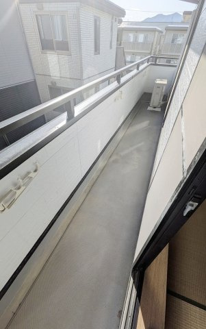 瀧本コーポのバルコニー