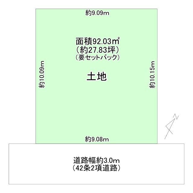 坂口通7丁目土地