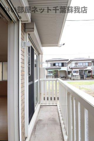 エルプレシアのバルコニー|お洗濯にも便利なバルコニー付き