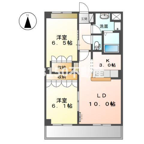 クラシスの間取り