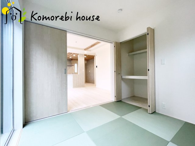さいたま市西区佐知川　7期　新築一戸建て　ブルーミングガーデン　01の和室|26.06.15　撮影済み