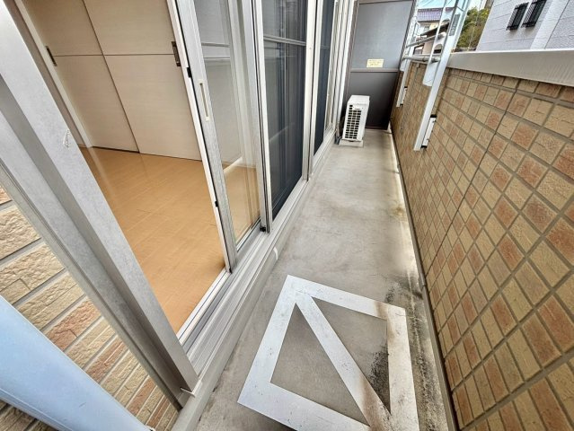 セジュール東浜尻のバルコニー