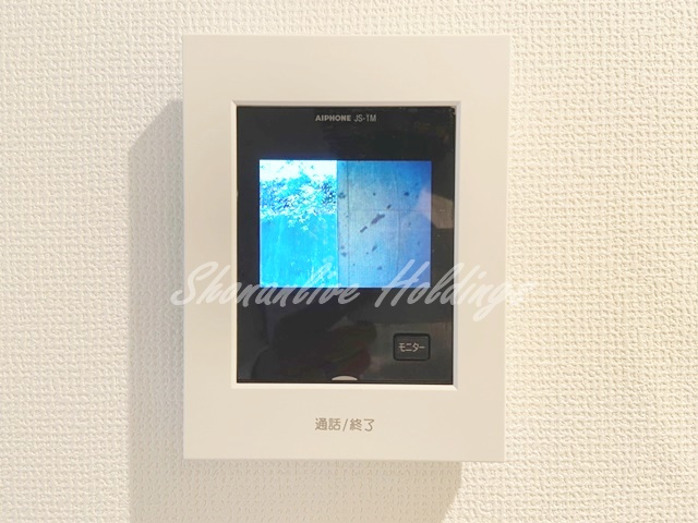 ラフィール汐入のセキュリティ|モニタ付インターホンで安心♪