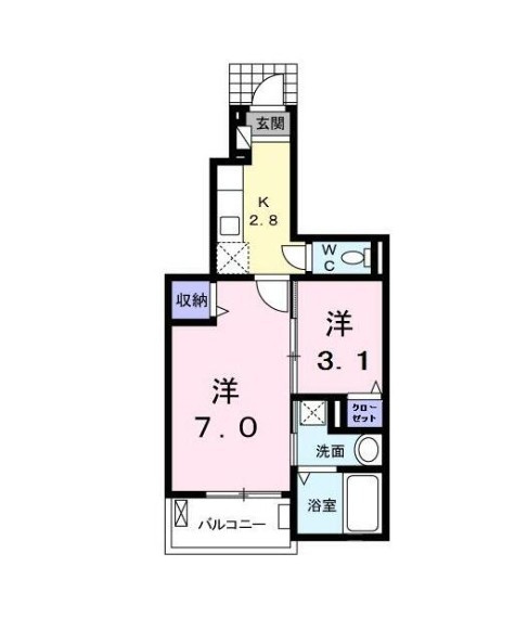草加市松江１丁目のアパート