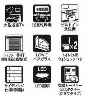 【その他】 | 茅ヶ崎市松尾  1号棟 2期 | 設備・仕様