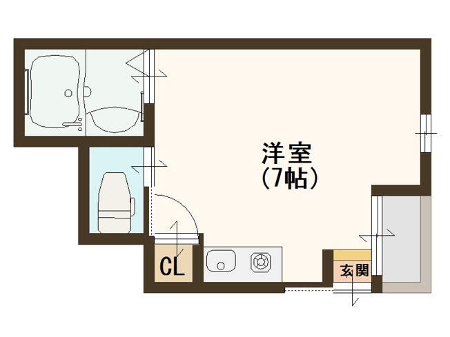 【間取り】 | ハイツ玉出中