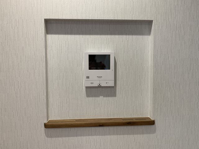 西明石　鳥羽一戸建て　の防犯設備|TVモニター付インターホン