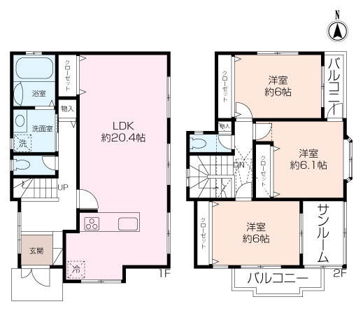 ～再生住宅・空を身近に感じる眺望～東朝比奈1丁目 戸建の画像