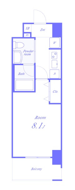 Residence Omiya Hikawasandoの間取り