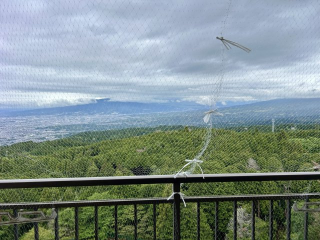 南箱根グラン・ビューのバルコニー