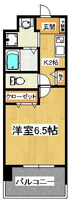 レジディア船橋Ⅰの間取り