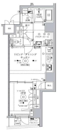 セジョリ東大前の間取り