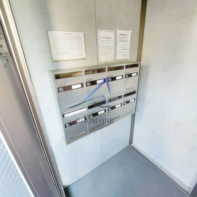 ベストフラットのその他共用部分|集合ポストです。