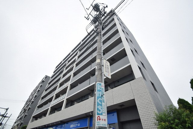 レジディア船橋Ⅱの外観|日当り良好の建物です。