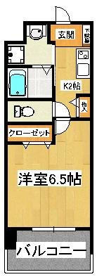 レジディア船橋Ⅱの間取り