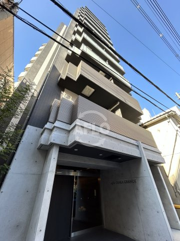 アール大阪グランデの外観|アール大阪グランデ　スタイリッシュな外観