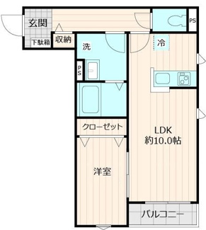【間取り】 | メゾン　モン　ポワール | 間取りです。