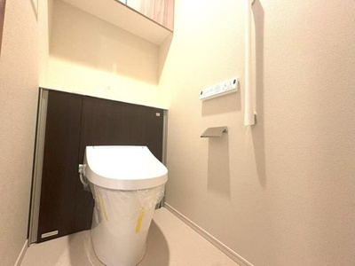 【トイレ】 | リーフィアタワー海老名ブリスコート | コンパクトで使いやすいトイレです