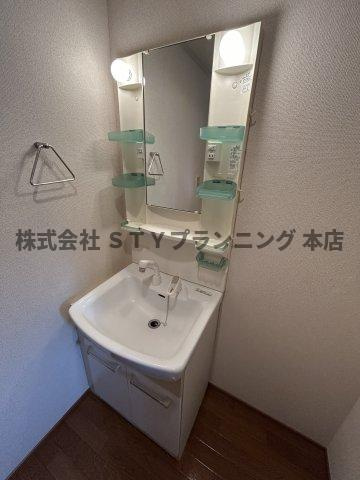 仲介手数料0円！グリーンシード　Aの独立洗面台
