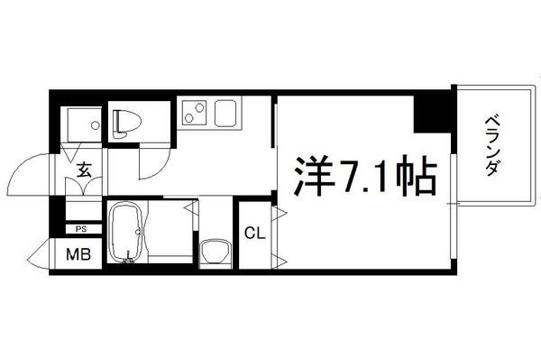 アール大阪グランデの間取り